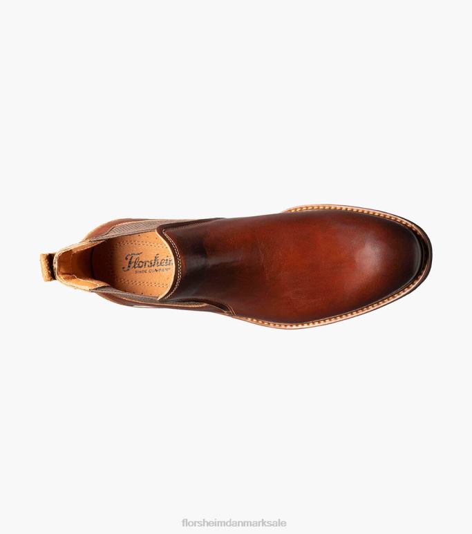 Florsheim Mænd lodge almindelig tå gore støvle NF0RV223 fodtøj kastanje