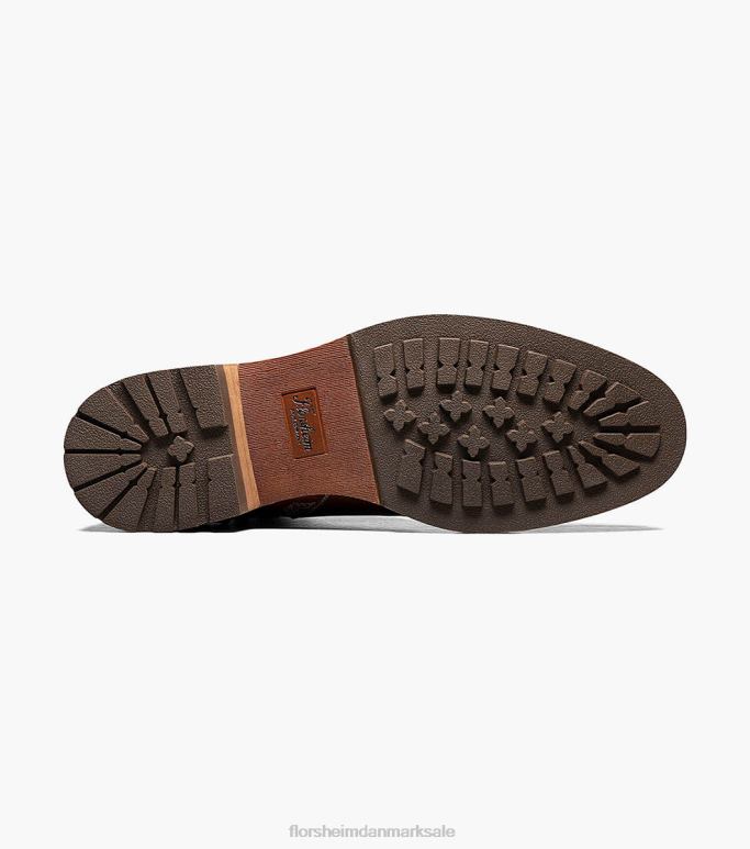Florsheim Mænd lodge blondestøvle med cap toe NF0RV226 fodtøj kastanje