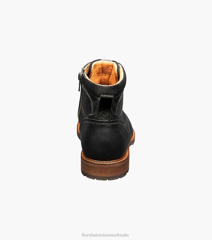 Florsheim Mænd lodge blondestøvle med cap toe NF0RV227 fodtøj sort ch