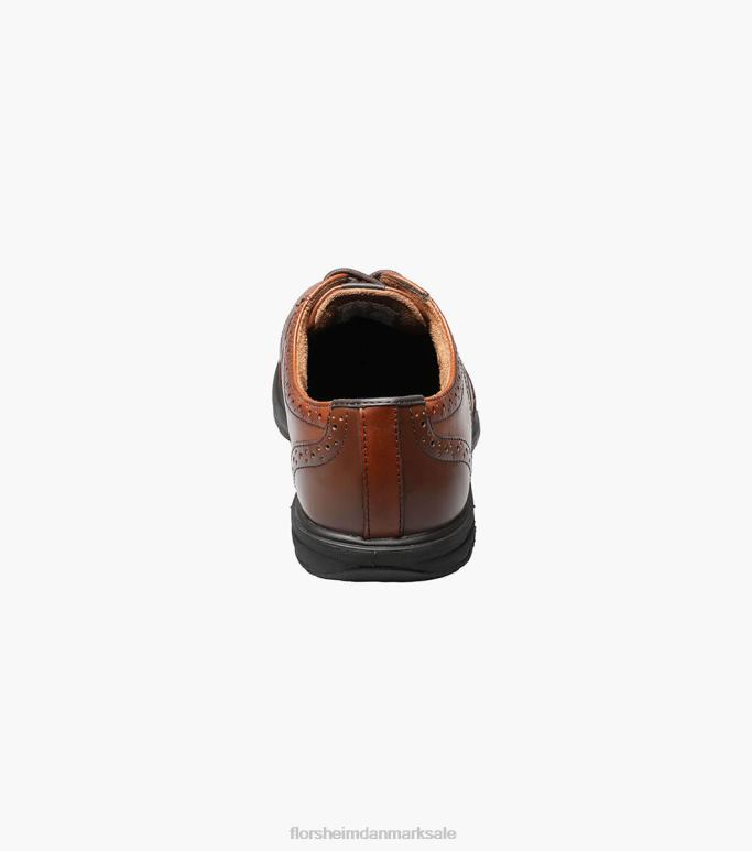 Florsheim Mænd loedin arbejde stål tå vingespids oxford NF0RV414 fodtøj Brun