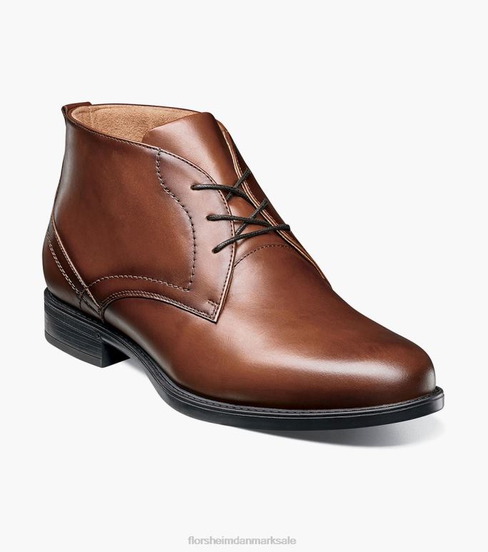 Florsheim Mænd medfield chukka støvle med almindelig tå NF0RV288 fodtøj cognac