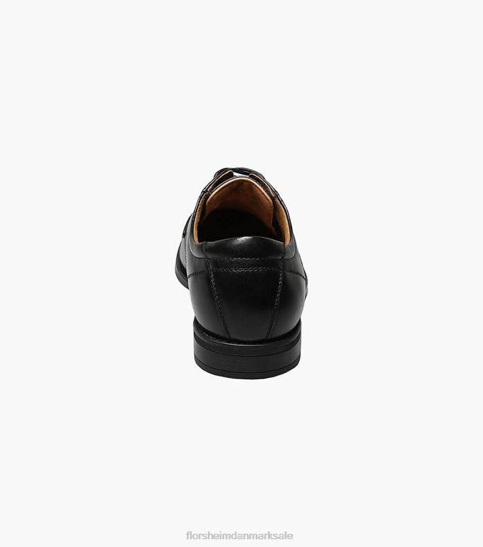 Florsheim Mænd midterkappe tå oxford NF0RV287 fodtøj sort