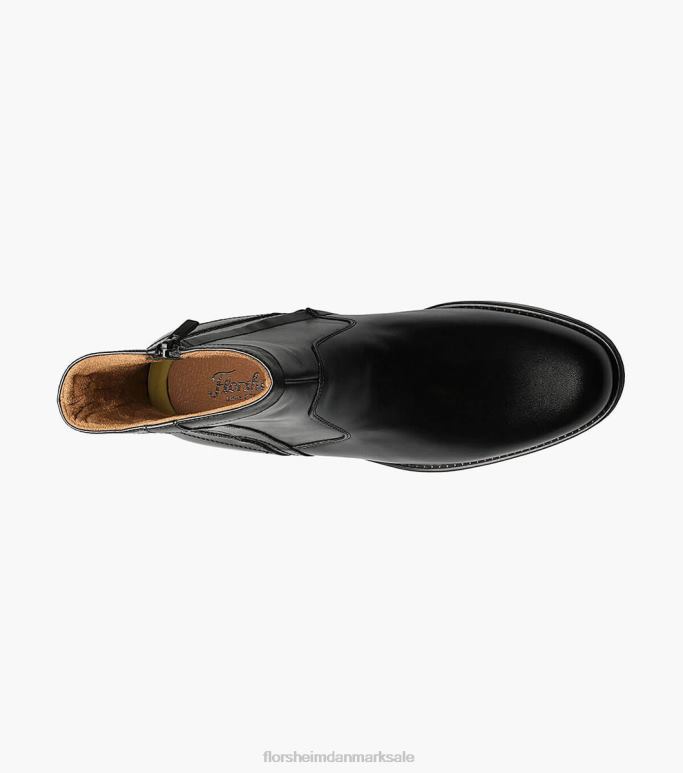 Florsheim Mænd midtown almindelig tå lynlås støvle NF0RV204 fodtøj sort