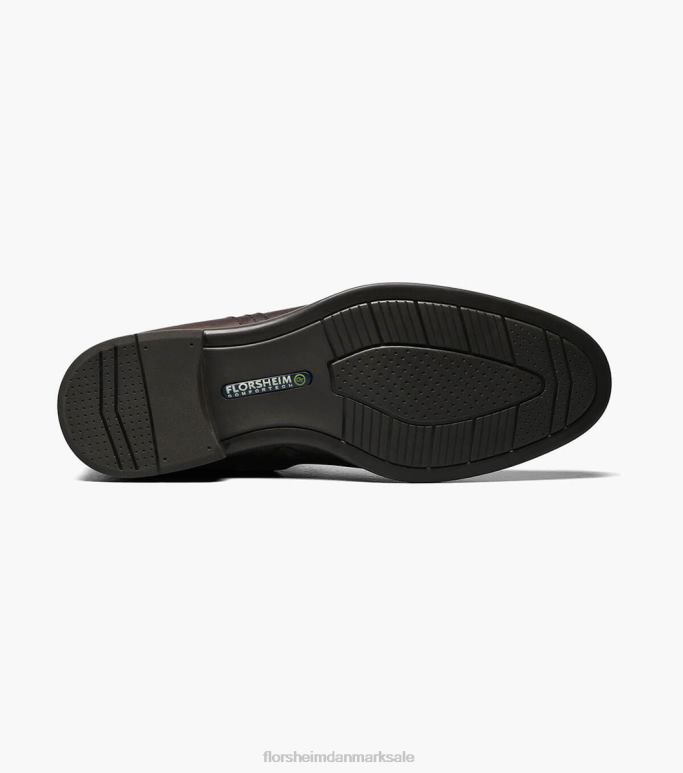 Florsheim Mænd midtown almindelig tå lynlås støvle NF0RV205 fodtøj Brun