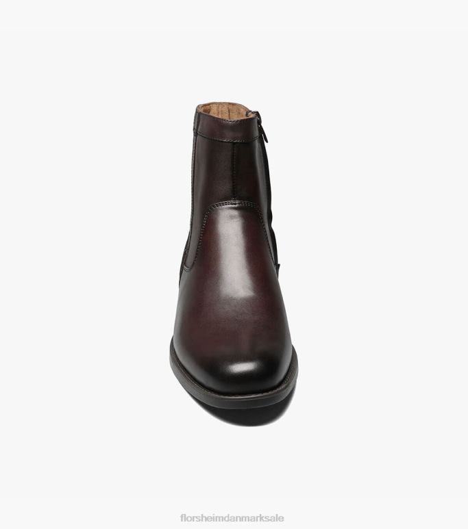 Florsheim Mænd midtown almindelig tå lynlås støvle NF0RV205 fodtøj Brun