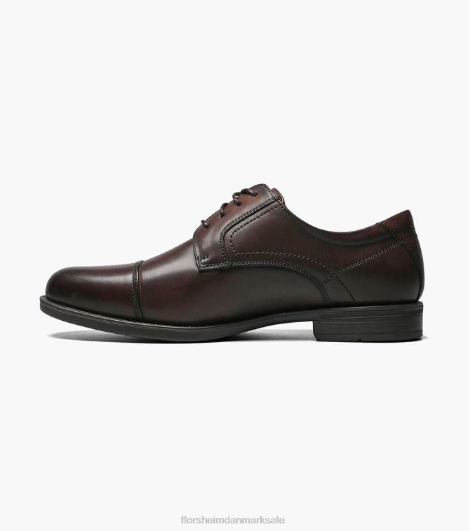 Florsheim Mænd midtown cap toe oxford NF0RV93 fodtøj Brun