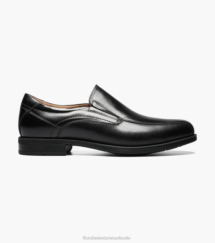 Florsheim Mænd midtown cykel tå glide på NF0RV203 fodtøj sort