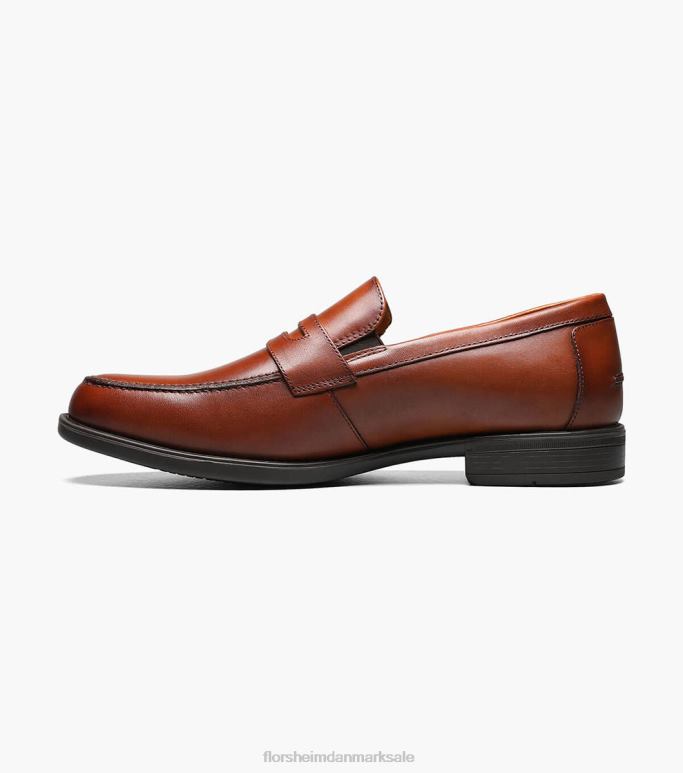 Florsheim Mænd midtown moc toe penny loafer NF0RV201 fodtøj cognac