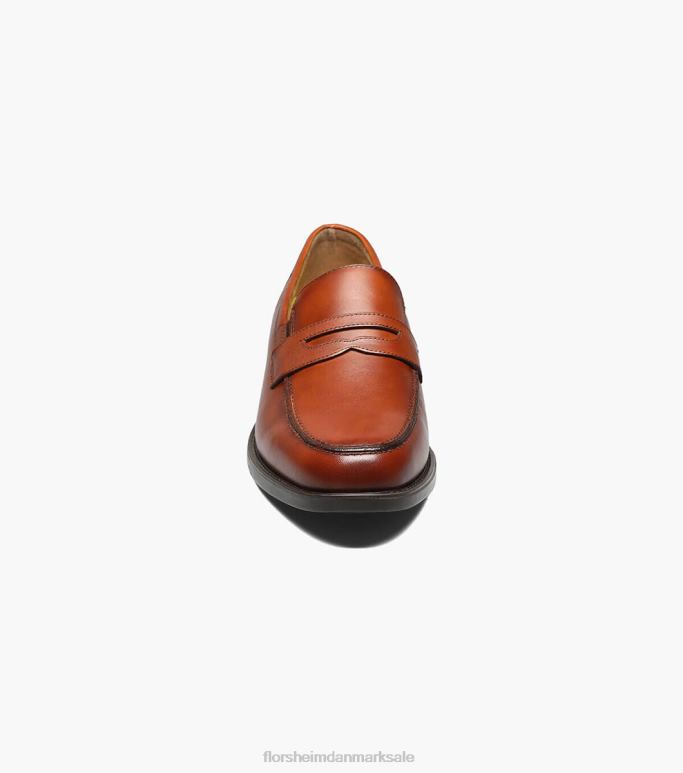 Florsheim Mænd midtown moc toe penny loafer NF0RV201 fodtøj cognac