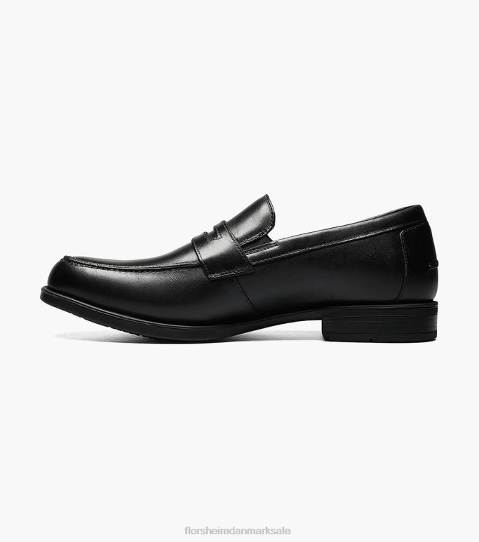 Florsheim Mænd midtown moc toe penny loafer NF0RV202 fodtøj sort