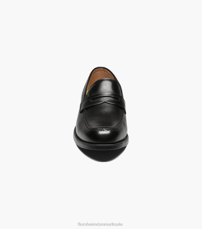 Florsheim Mænd midtown moc toe penny loafer NF0RV202 fodtøj sort