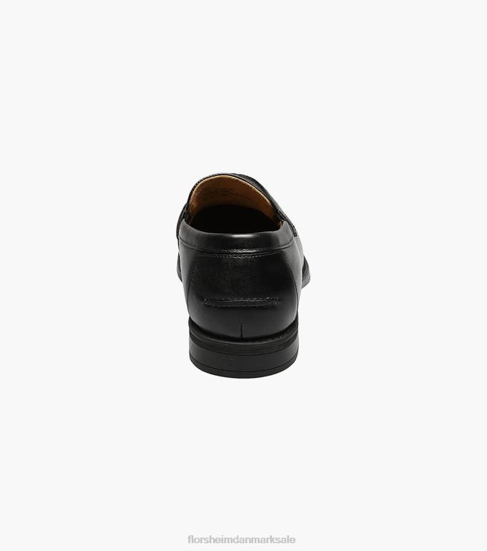 Florsheim Mænd midtown moc toe penny loafer NF0RV202 fodtøj sort