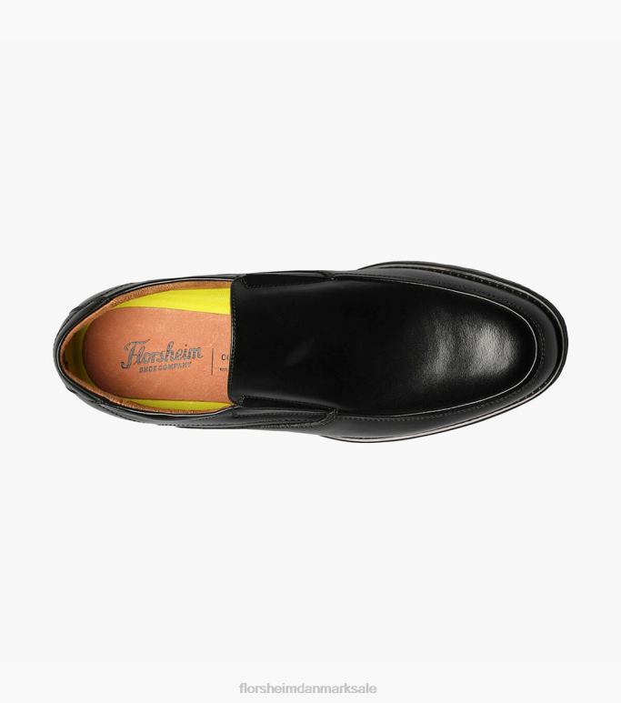 Florsheim Mænd midtown moc toe slip på NF0RV89 fodtøj sort