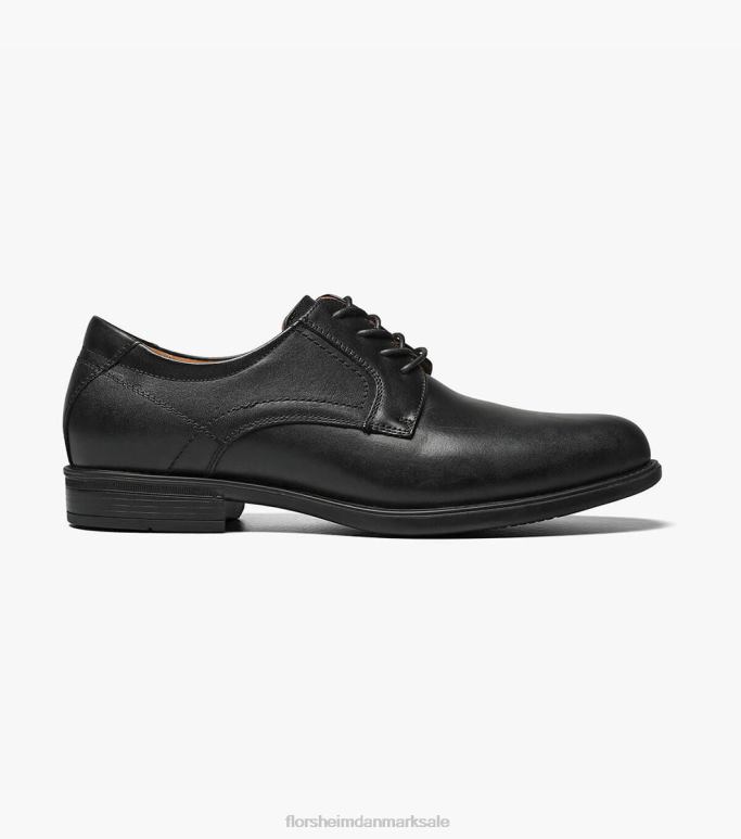 Florsheim Mænd midtown plain toe oxford NF0RV94 fodtøj sort