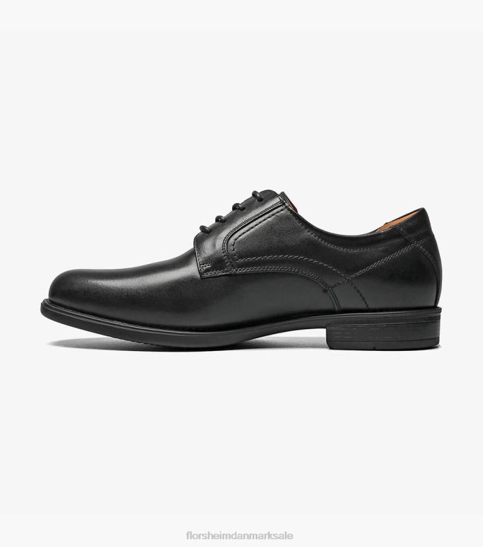 Florsheim Mænd midtown plain toe oxford NF0RV94 fodtøj sort
