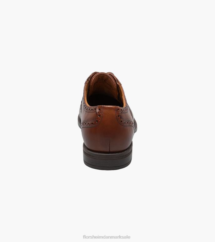 Florsheim Mænd midtown wingtip oxford NF0RV96 fodtøj cognac