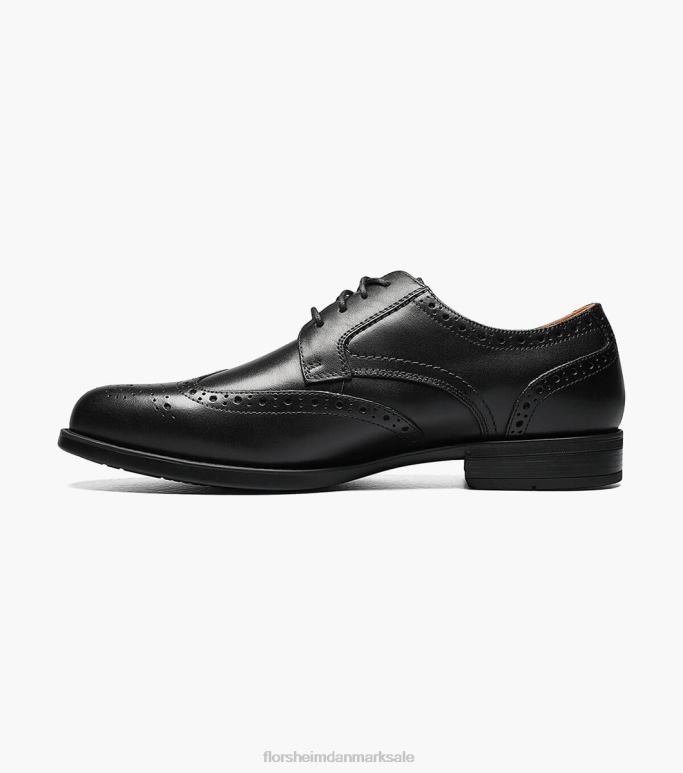 Florsheim Mænd midtown wingtip oxford NF0RV97 fodtøj sort