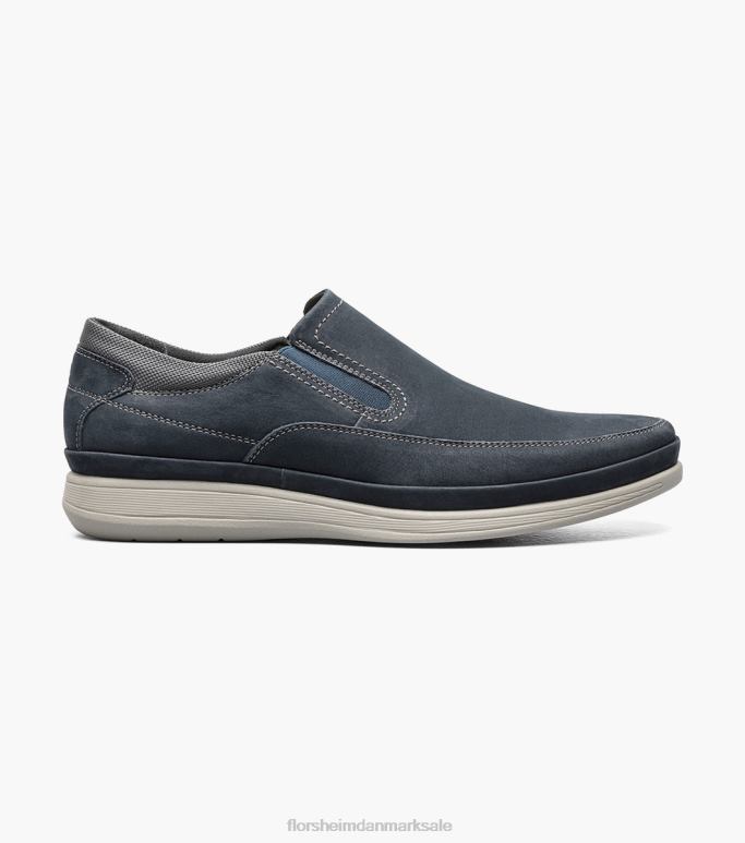 Florsheim Mænd motion moc toe slip på NF0RV327 fodtøj marineblå nubuck