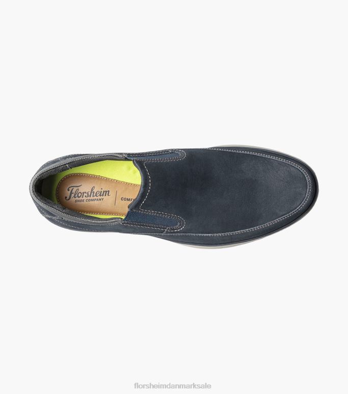 Florsheim Mænd motion moc toe slip på NF0RV327 fodtøj marineblå nubuck