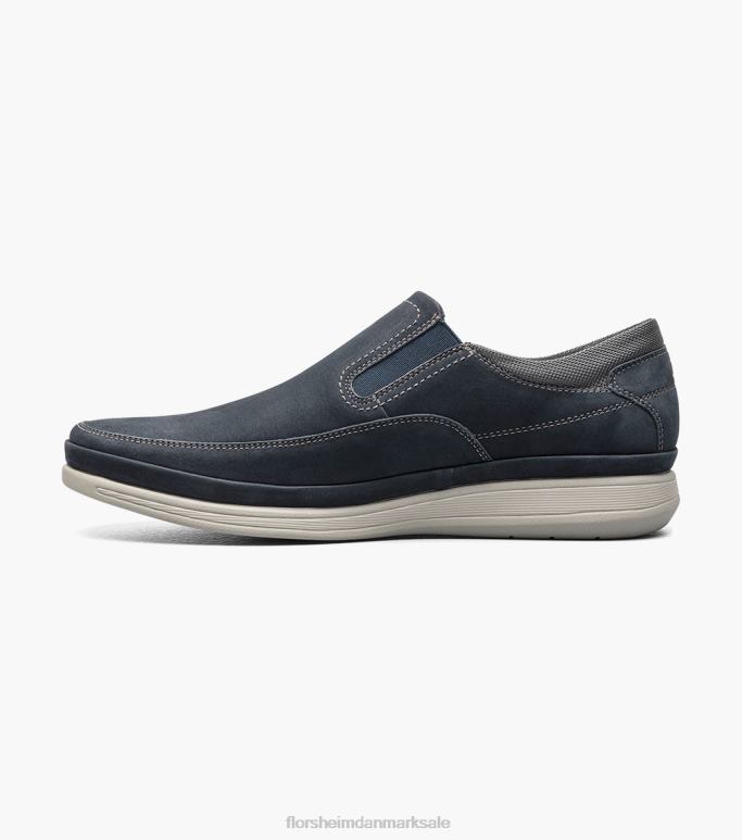 Florsheim Mænd motion moc toe slip på NF0RV327 fodtøj marineblå nubuck
