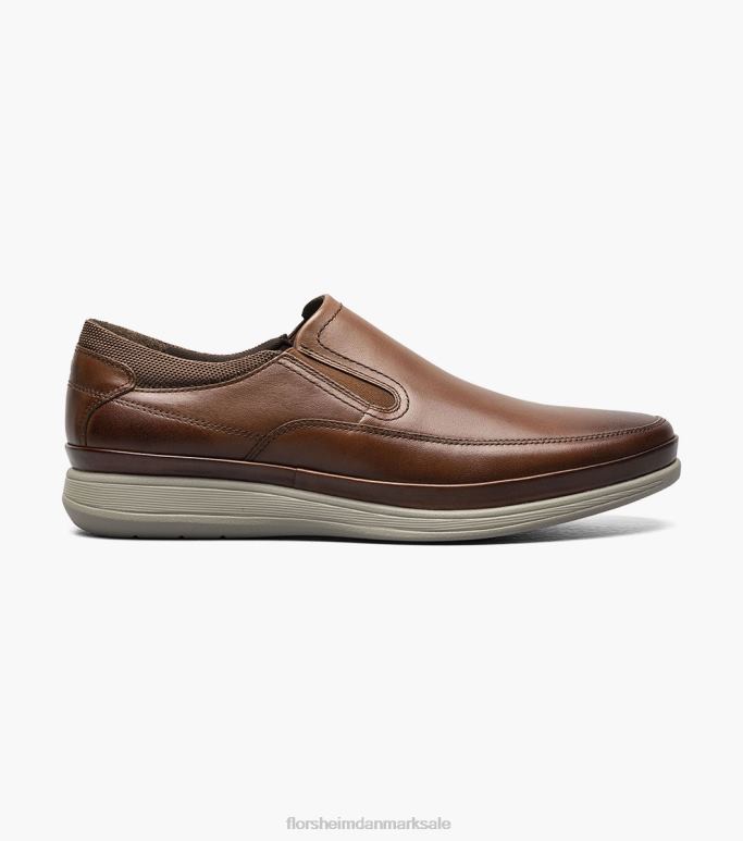 Florsheim Mænd motion moc toe slip på NF0RV329 fodtøj cognac