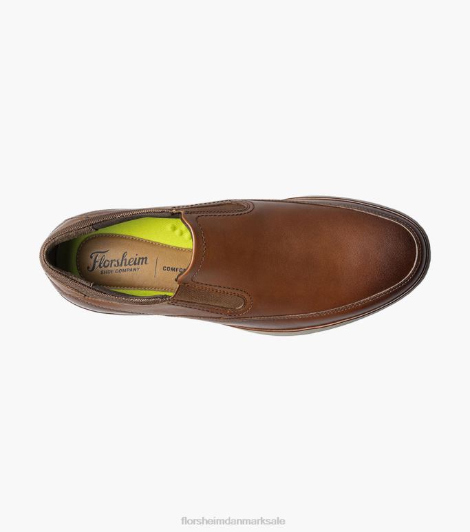 Florsheim Mænd motion moc toe slip på NF0RV329 fodtøj cognac