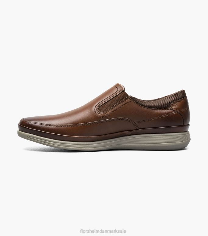 Florsheim Mænd motion moc toe slip på NF0RV329 fodtøj cognac