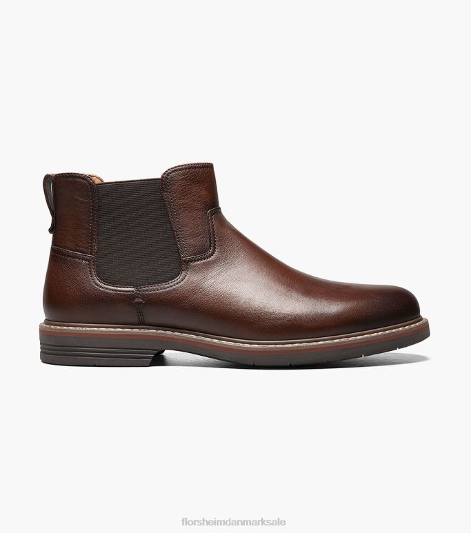 Florsheim Mænd norwalk almindelig tå gore støvle NF0RV77 fodtøj cognac væltede