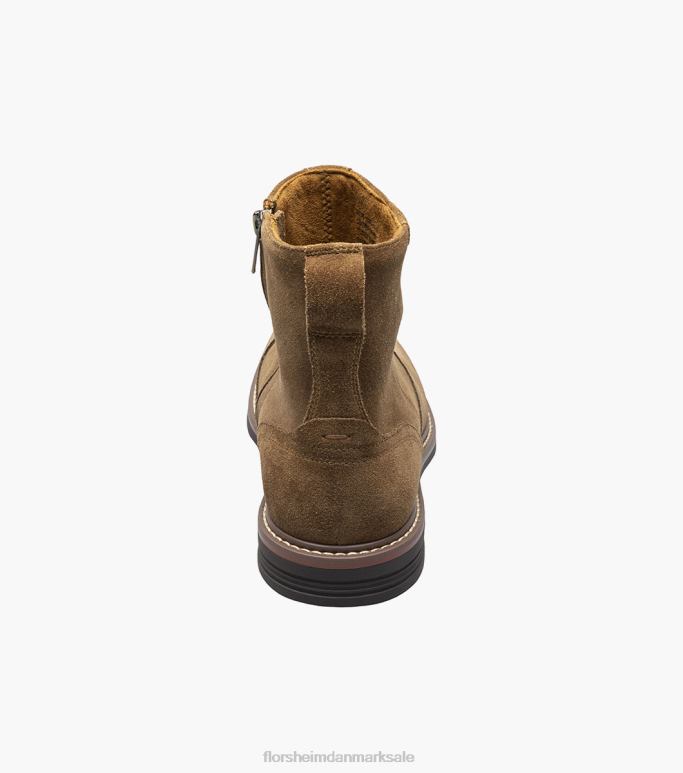 Florsheim Mænd norwalk almindelig tå-side lynlåsstøvle NF0RV60 fodtøj mokka