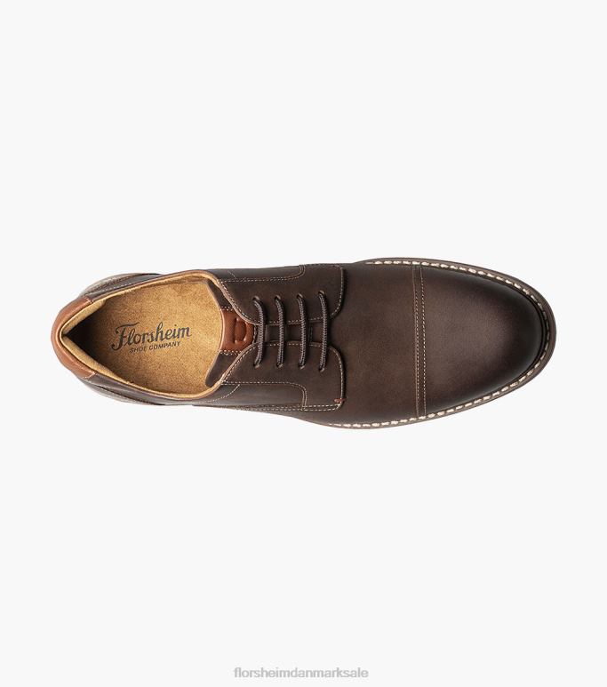 Florsheim Mænd norwalk cap toe oxford NF0RV86 fodtøj brun lm