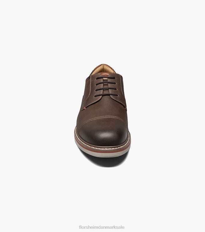 Florsheim Mænd norwalk cap toe oxford NF0RV86 fodtøj brun lm