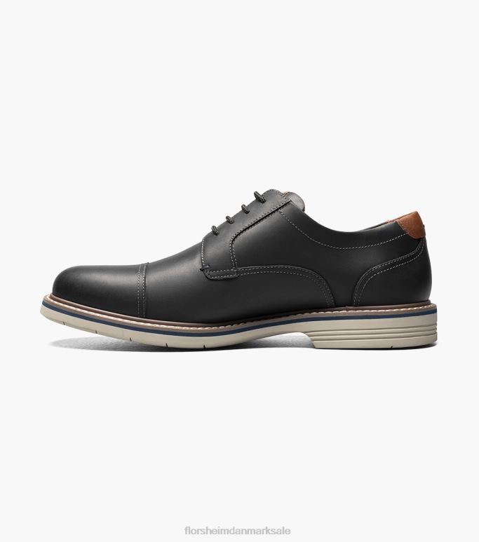Florsheim Mænd norwalk cap toe oxford NF0RV87 fodtøj sort ch