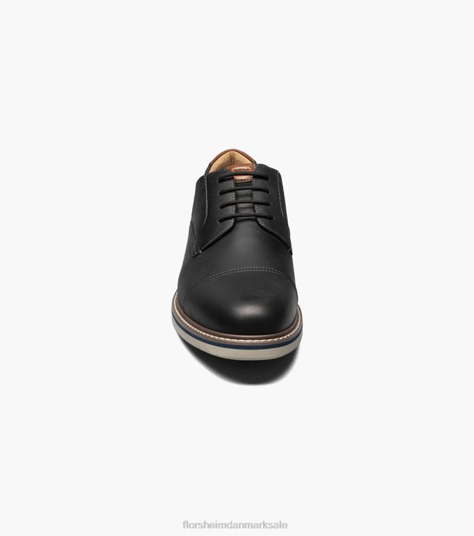 Florsheim Mænd norwalk cap toe oxford NF0RV87 fodtøj sort ch