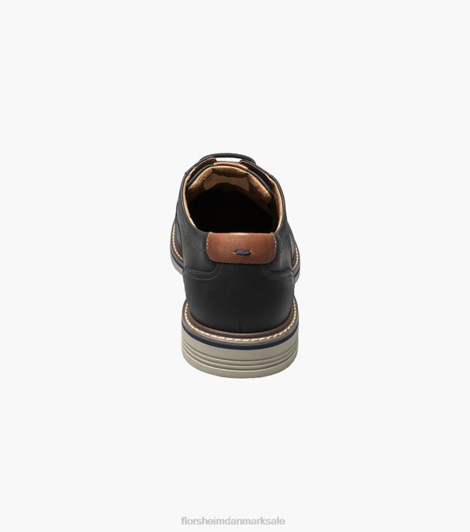 Florsheim Mænd norwalk cap toe oxford NF0RV87 fodtøj sort ch