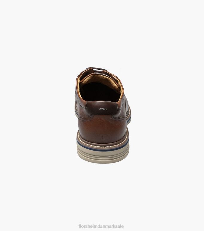 Florsheim Mænd norwalk cap toe oxford NF0RV88 fodtøj cognac væltede