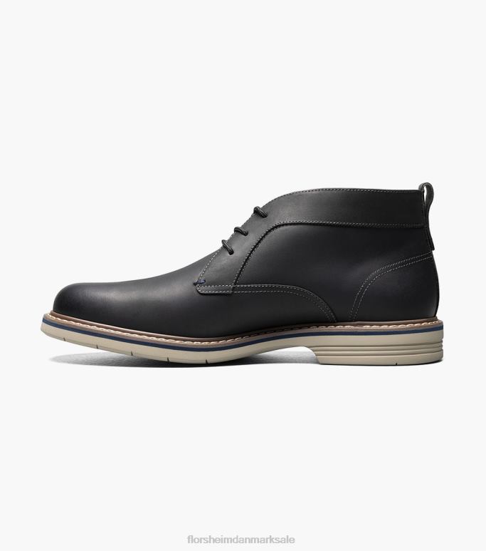 Florsheim Mænd norwalk chukka støvle med almindelig tå NF0RV75 fodtøj sort ch