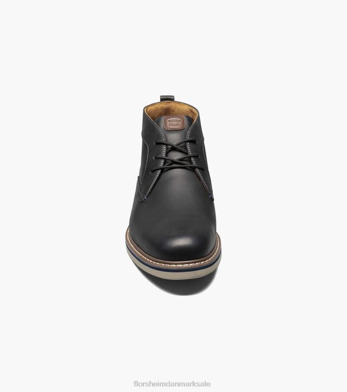 Florsheim Mænd norwalk chukka støvle med almindelig tå NF0RV75 fodtøj sort ch