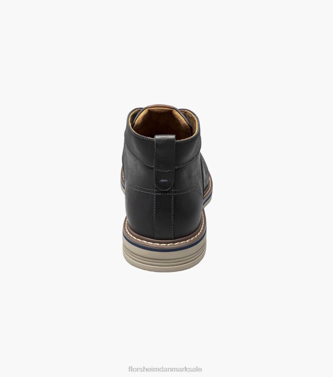 Florsheim Mænd norwalk chukka støvle med almindelig tå NF0RV75 fodtøj sort ch