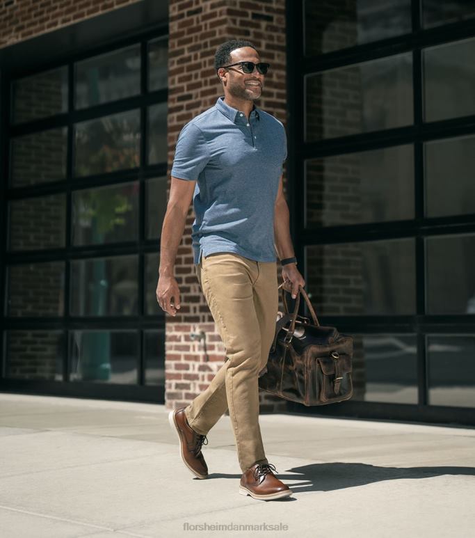 Florsheim Mænd norwalk plain toe oxford NF0RV81 fodtøj cognac multi