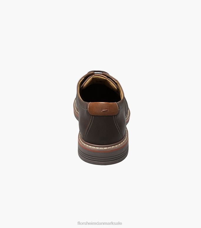 Florsheim Mænd norwalk plain toe oxford NF0RV82 fodtøj brun lm
