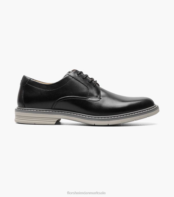 Florsheim Mænd norwalk plain toe oxford NF0RV84 fodtøj sort