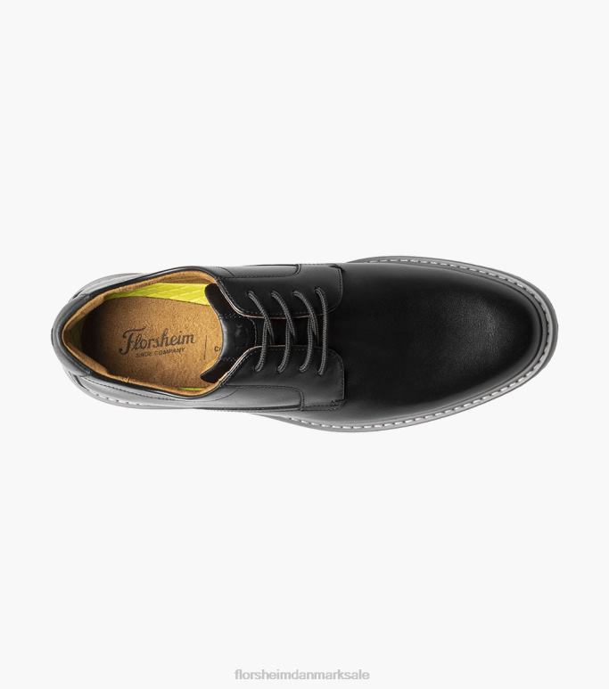 Florsheim Mænd norwalk plain toe oxford NF0RV84 fodtøj sort