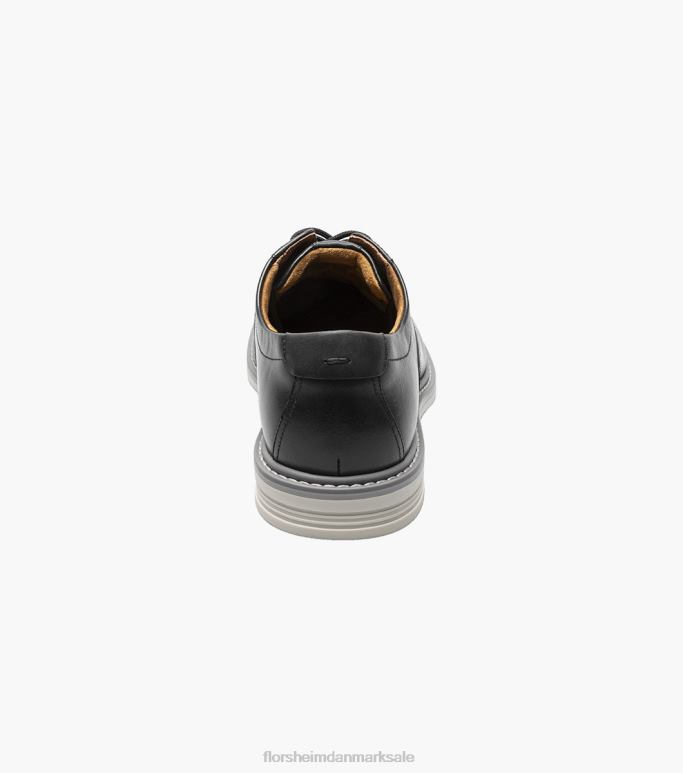 Florsheim Mænd norwalk plain toe oxford NF0RV84 fodtøj sort