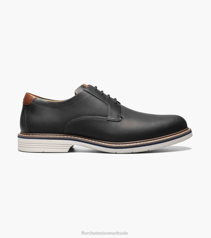Florsheim Mænd norwalk plain toe oxford NF0RV85 fodtøj sort ch