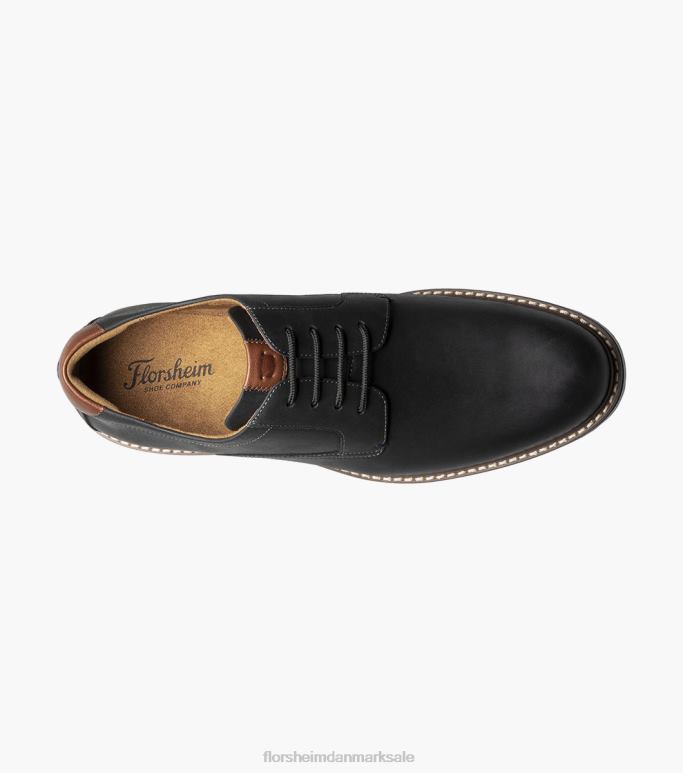 Florsheim Mænd norwalk plain toe oxford NF0RV85 fodtøj sort ch