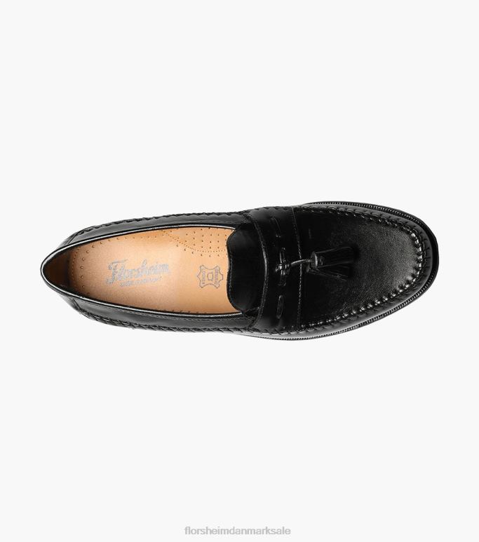 Florsheim Mænd pazzano moc toe kvast slip på NF0RV283 fodtøj sort