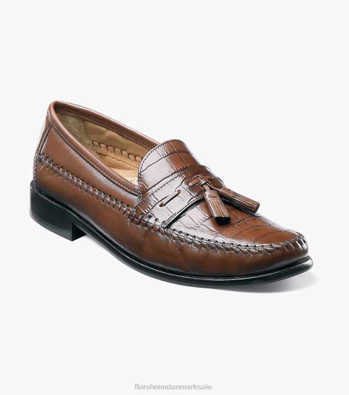 Florsheim Mænd pisa moc toe kvast loafer NF0RV255 fodtøj cognac