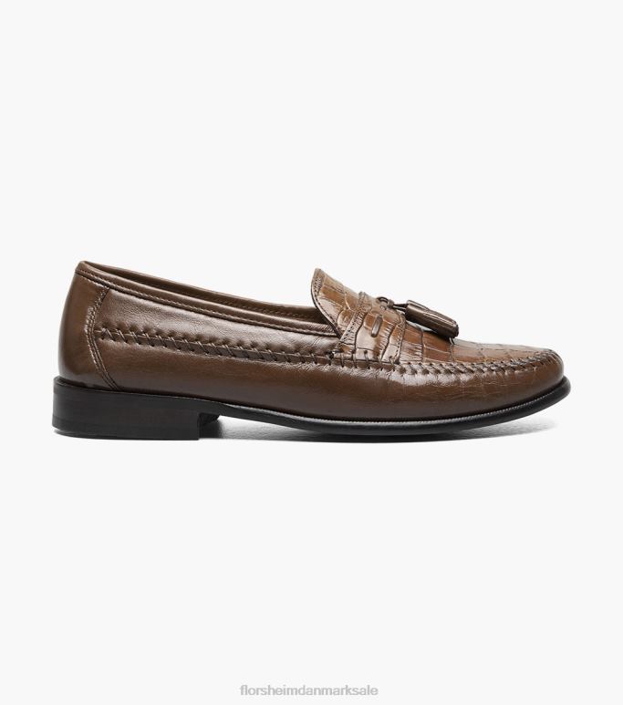 Florsheim Mænd pisa moc toe kvast loafer NF0RV255 fodtøj cognac