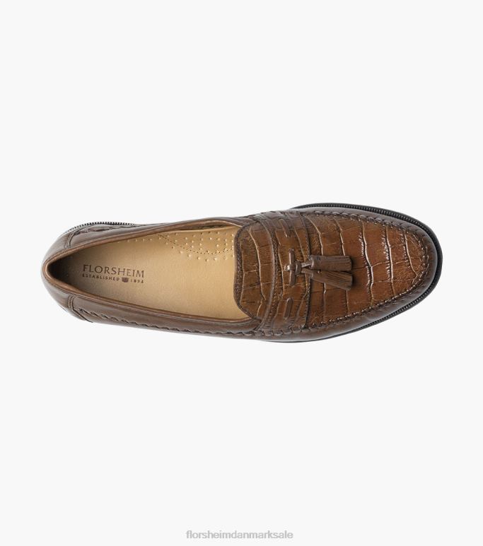 Florsheim Mænd pisa moc toe kvast loafer NF0RV255 fodtøj cognac
