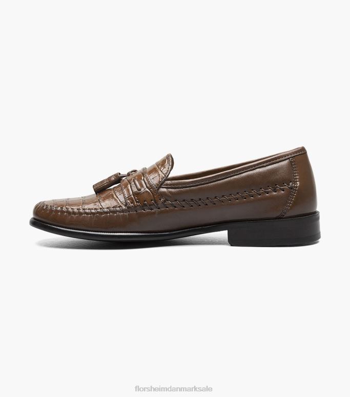 Florsheim Mænd pisa moc toe kvast loafer NF0RV255 fodtøj cognac